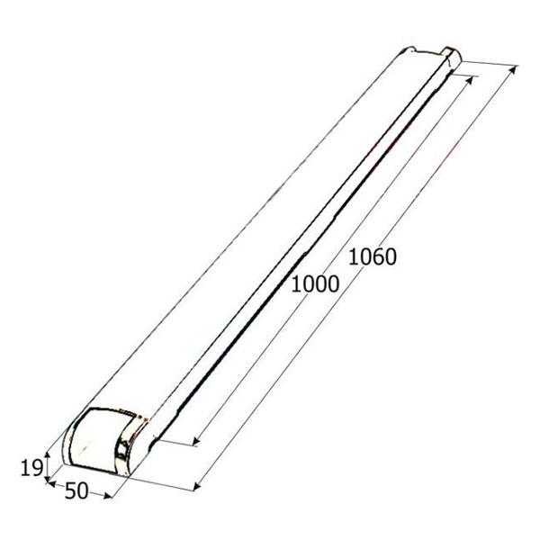 Кабель-канал Sonorous CC-B-100