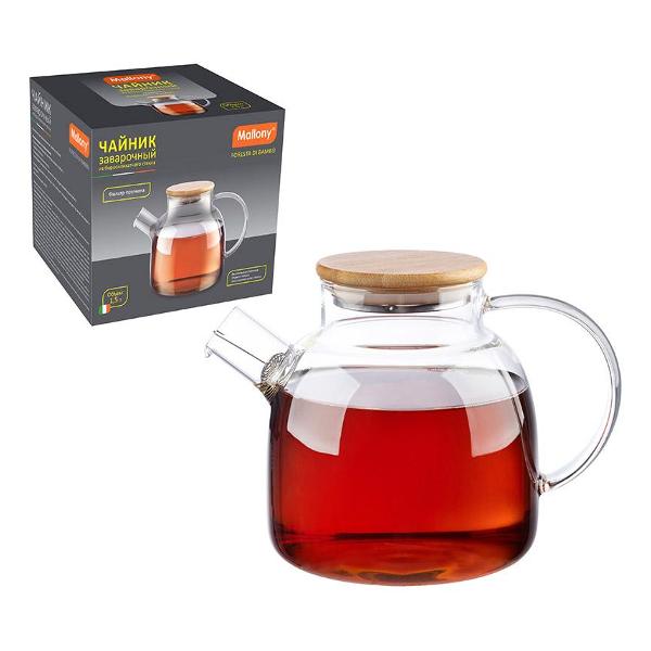 Чайник заварочный Mallony Foresta di bamb# 910123