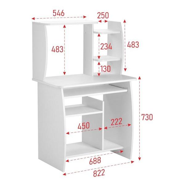 Стол письменный Клик Мебель 9162320