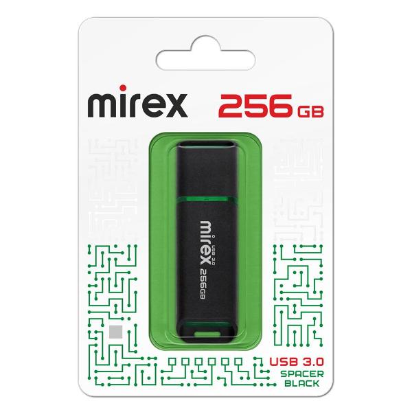 Флеш-диск Mirex Spacer 256GB USB3.0 черный
