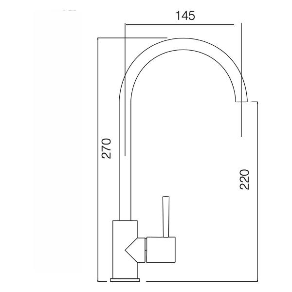 Кран для питьевой воды TopZero TPZ 102