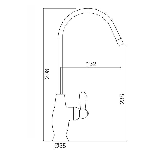Кран для питьевой воды TopZero TPZ 101
