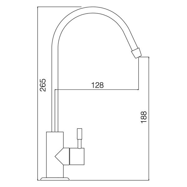 Кран для питьевой воды TopZero TPZ 103