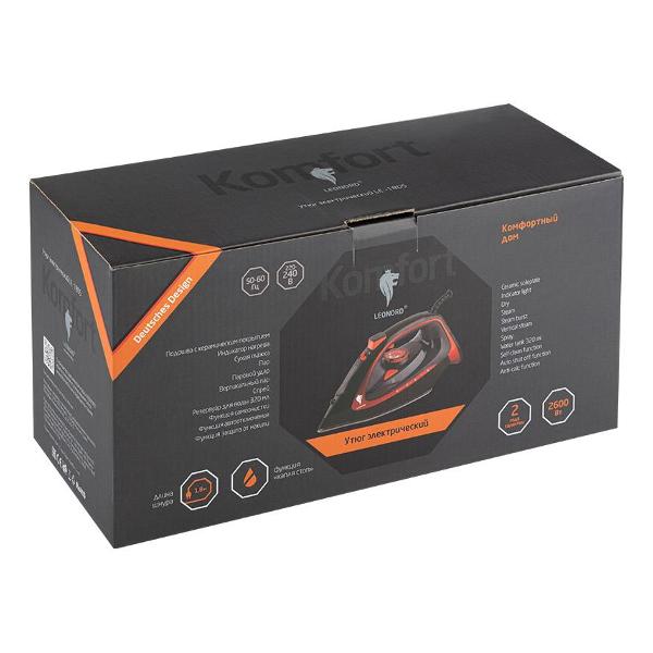 Утюг Leonord LE-1805 Red черный