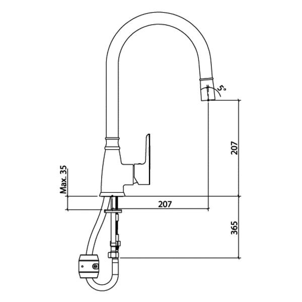 Смеситель TopZero OCTAVE