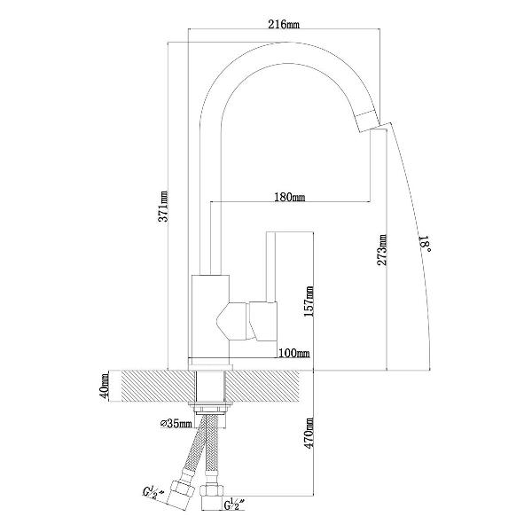Смеситель TopZero TPZ 202