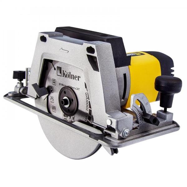 Электропила циркулярная Kolner KCS 190/1900Т