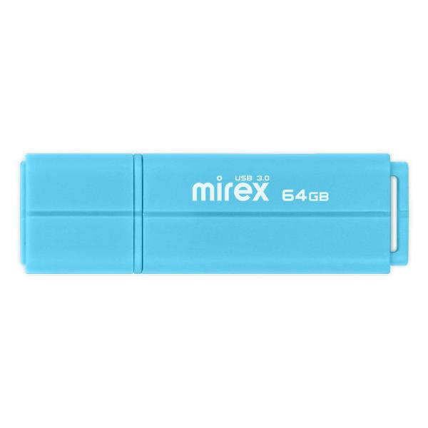 Флэш диск USB Mirex LINE 64GB USB3.0 BLUE
