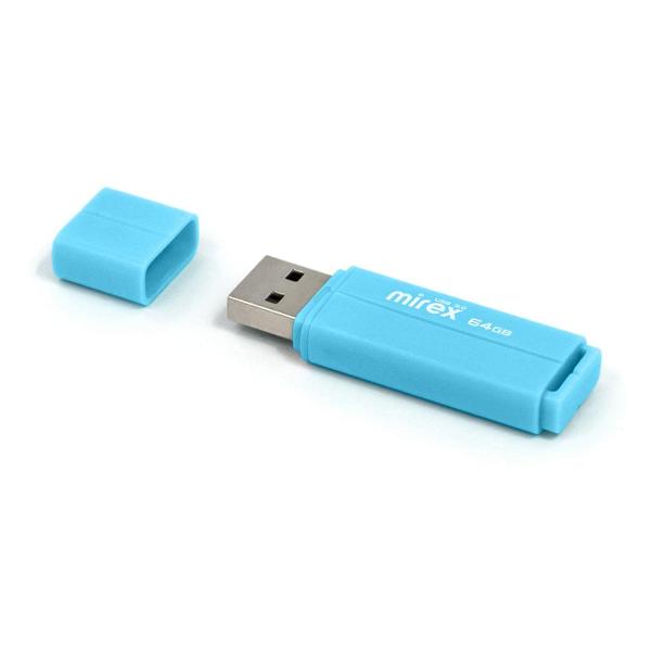 Флэш диск USB Mirex LINE 64GB USB3.0 синий