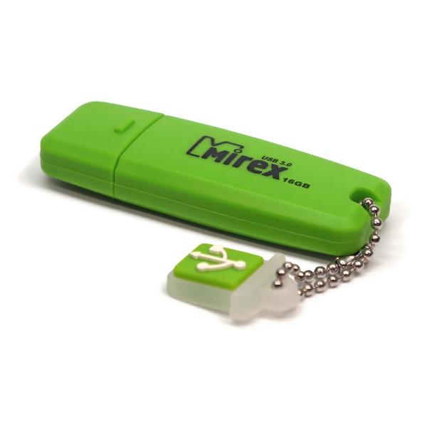 Флэш диск USB Mirex 16GB CHROMATIC 3.0 Green (13600-FM3CGN16)