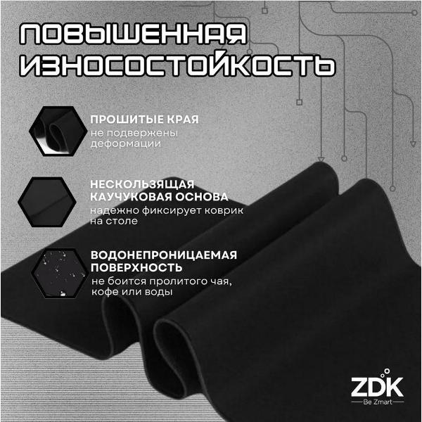 Коврик для мыши ZDK X-Game Black