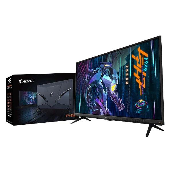 Монитор игровой GIGABYTE Aorus 43"/VA/3840x2160/144Гц/черный (FV43U-EK)