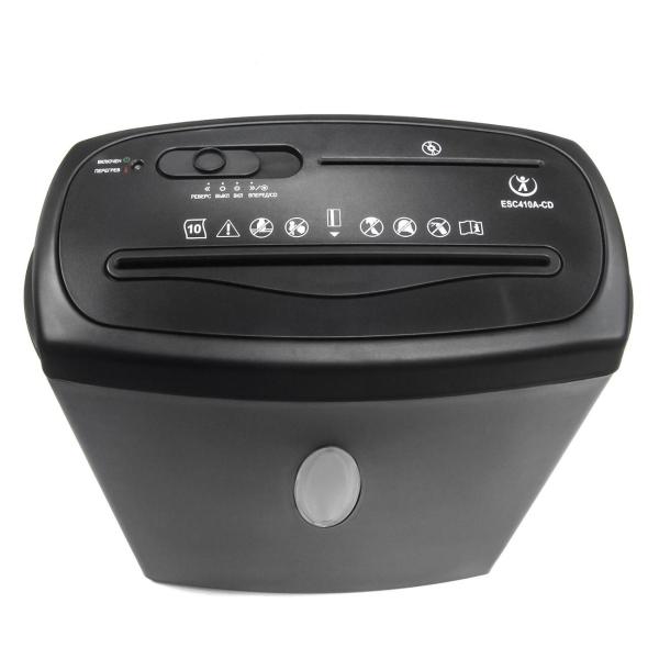 Уничтожитель документов (шредер) РеалИСТ ESC410A-CD