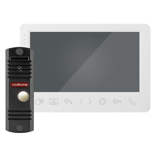 Видеодомофон Novihome SURFACE 7 FHD KIT White