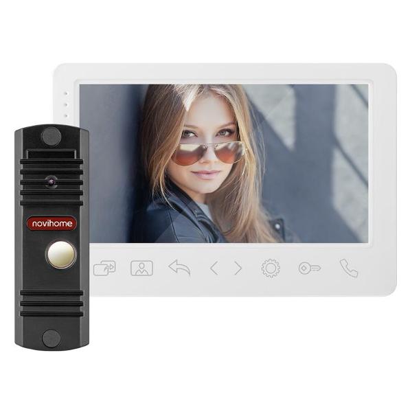Видеодомофон Novihome SURFACE 7 FHD KIT White