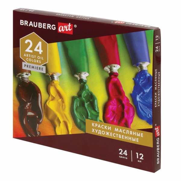 Краска Brauberg 191457 24 цвета