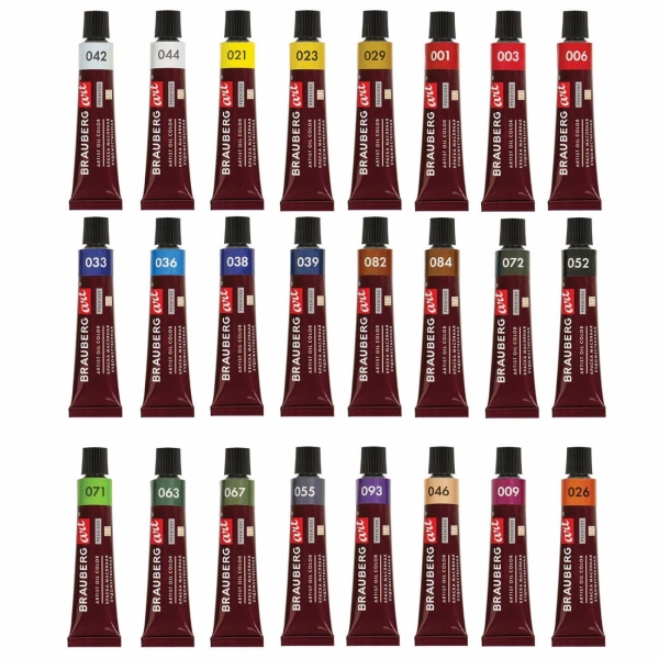 Краска Brauberg 191457 24 цвета