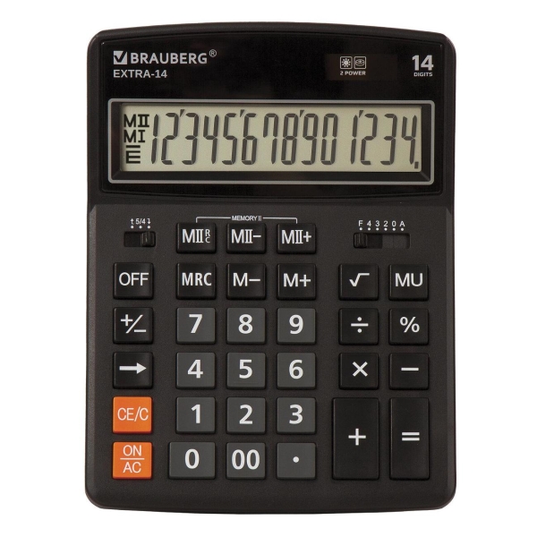 Калькулятор Brauberg 250474