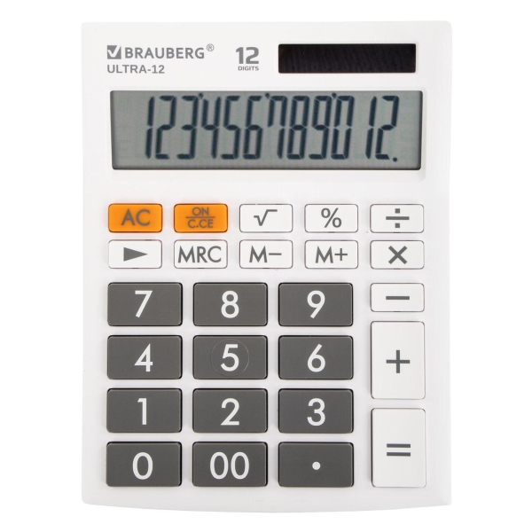 Калькулятор Brauberg 250496