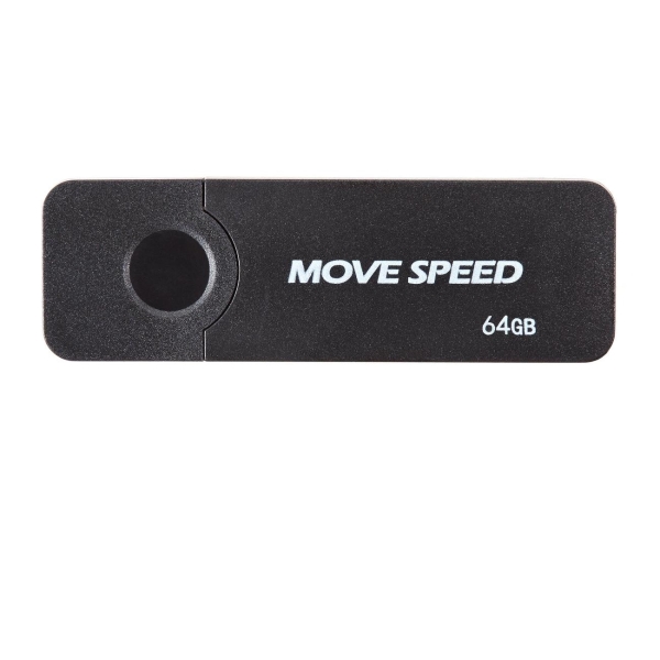 Флэш диск USB MOVESPEED USB2.0 64GB U2PKHWS1-64GB черный