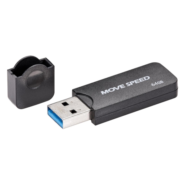 Флэш диск USB MOVESPEED USB3.0 64GB U2PKHWS3-64GB черный