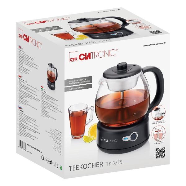 Электрочайник Clatronic TK 3715 schwarz