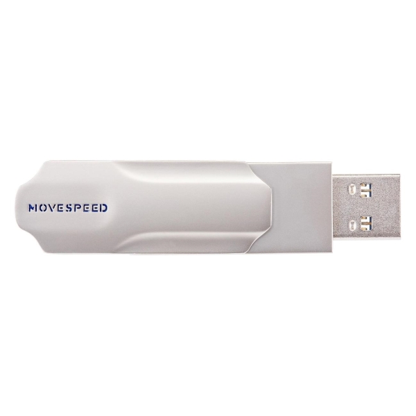 Флэш диск USB MOVESPEED USB3.0/Type-C 256GB YSULDP-256G3S серебристый