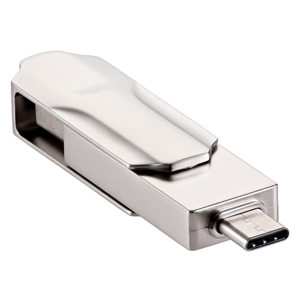 Флэш диск USB MOVESPEED USB3.0/Type-C 256GB YSULDP-256G3S серебристый