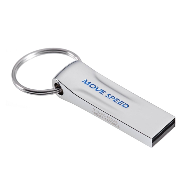 Флэш диск USB MOVESPEED USB2.0 16GB YSUSD-16G2S Silver