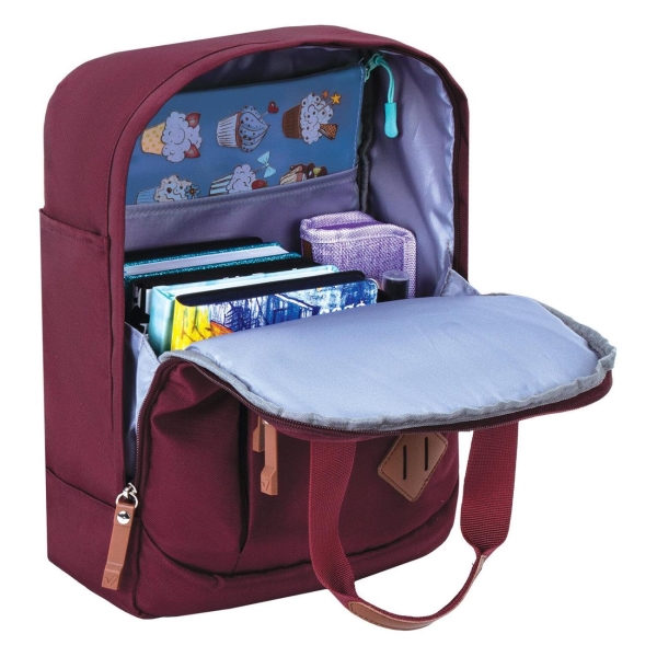 Рюкзак городской Brauberg FRIENDLY бордовый