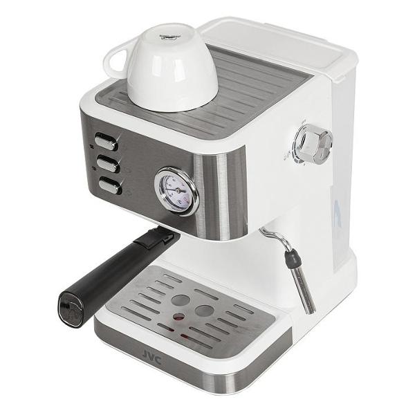 Кофеварка рожкового типа JVC JK-CF33 белый