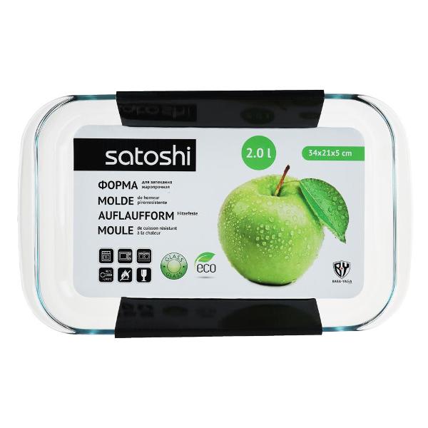 Форма для выпекания (стекло) SATOSHI 825-004 34х21х5см