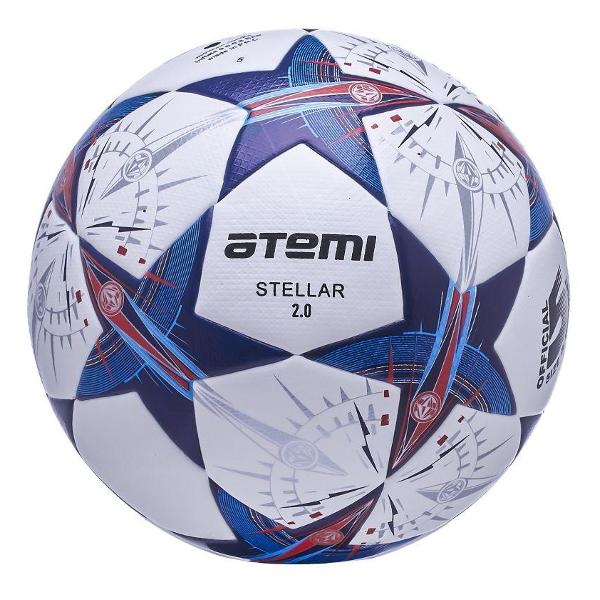 Мяч футбольный Atemi STELLAR-2.0 белый