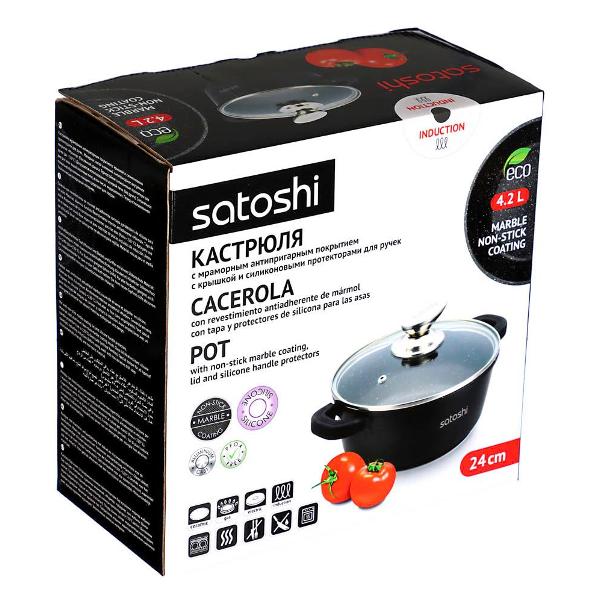 Кастрюля SATOSHI 846-405 Лион 4,2л