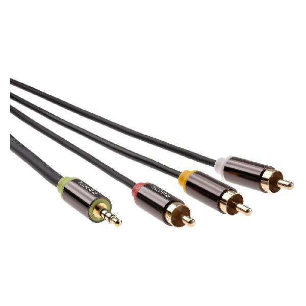 Кабель аналоговый аудио (RCA) Telecom TAV4545M-1.5M