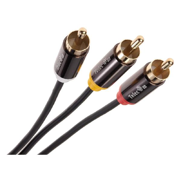Кабель аналоговый аудио (RCA) Telecom TAV4545M-1.5M