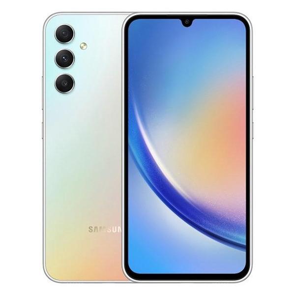 Смартфон Samsung Galaxy A24 6/128GB серебристый