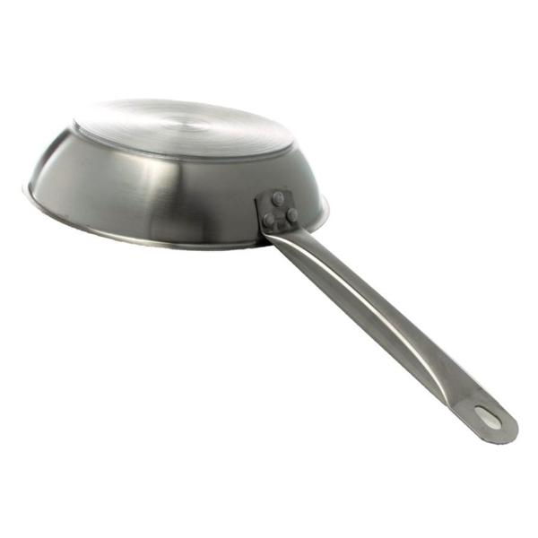 Сковорода Foodatlas для индукционных плит 19 см металлик