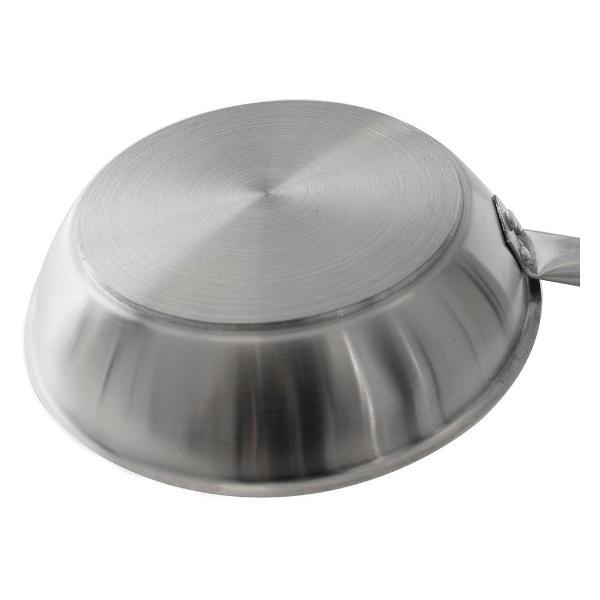 Сковорода Foodatlas для индукционных плит 27 см металлик