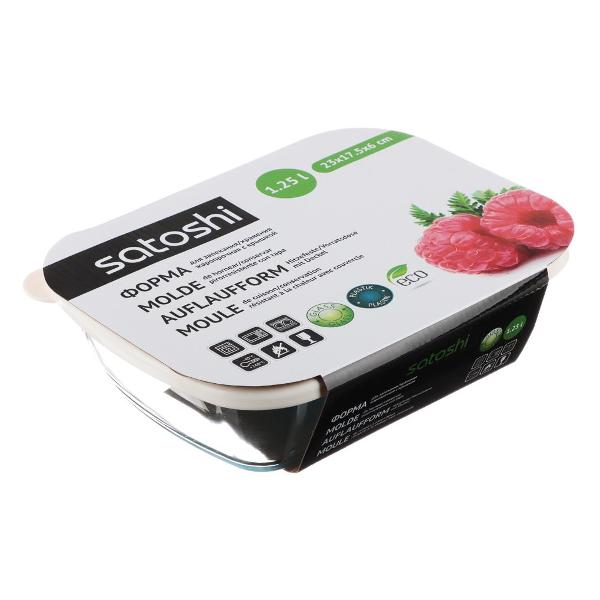 Форма для выпекания (стекло) SATOSHI 1,25 л (825-007)