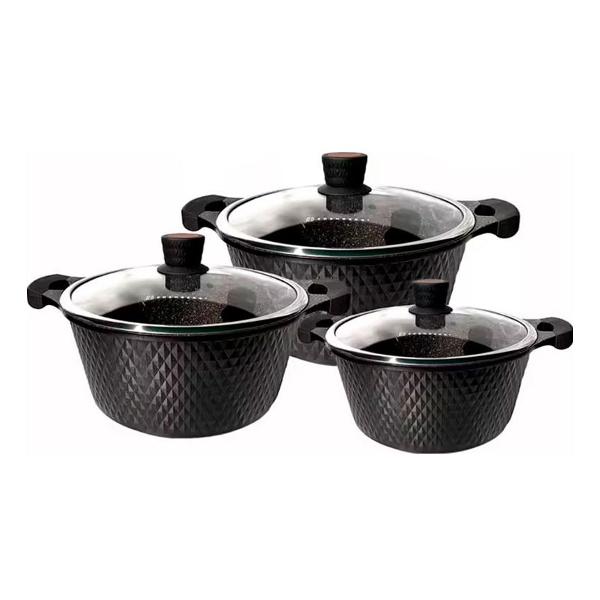 Набор кастрюль Edenberg EB-16001 6 предметов