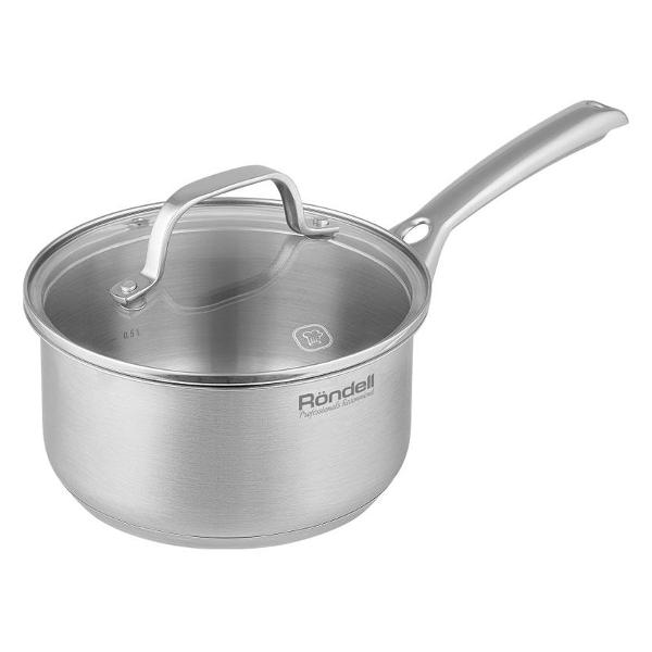 Ковш Rondell RDS-1704, 14см 0.9л, с крышкой