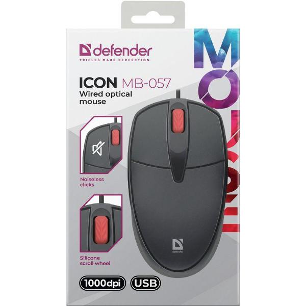 Мышь проводная Defender Icon MB-057