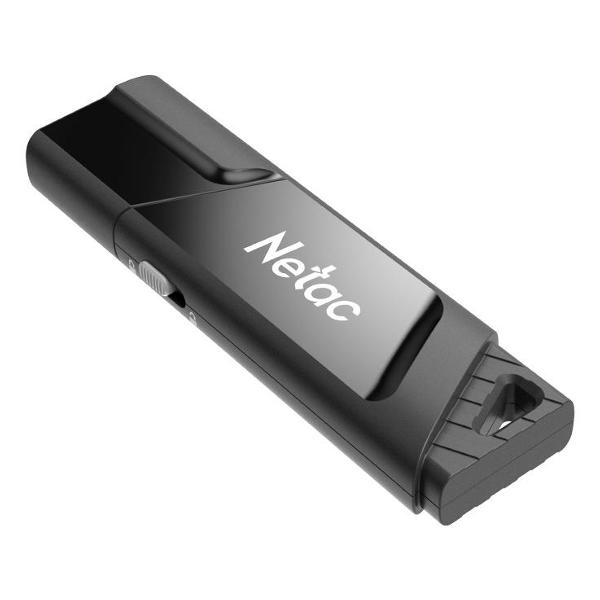 Флэш диск USB Netac U336 USB3.0 64GB черный