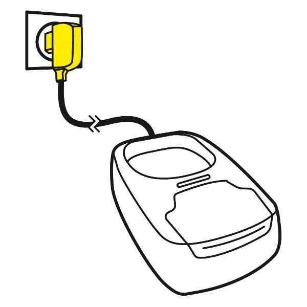 Зарядное устройство для пылесоса Karcher 2.633-107.0