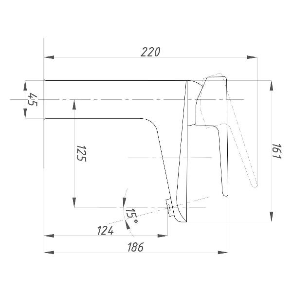 Смеситель Профсан PSM-200-5