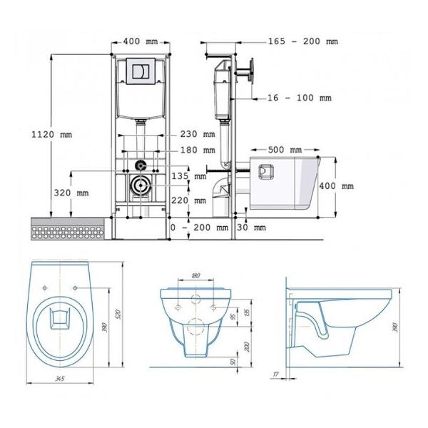 Инсталляция Rosa Рио 123-0735