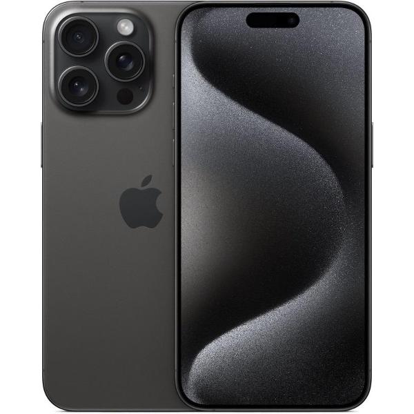 Смартфон Apple iPhone 15 Pro Max 256GB Dual Sim Black Titanium