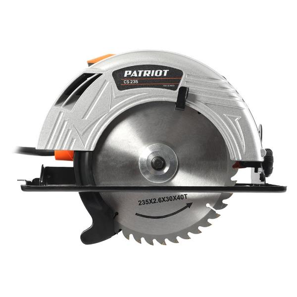 Электропила циркулярная Patriot CS 235