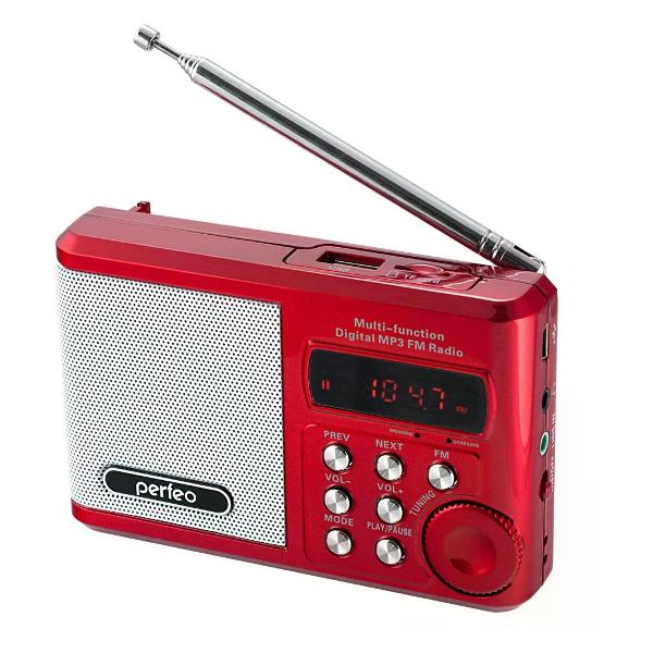 Радиоприемник Perfeo Sound Ranger Red (PF_3182) фото
